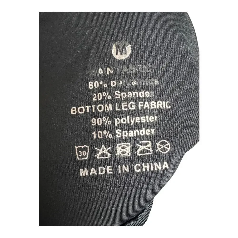 Womens Athletic Shorts Lined Running Track No Brand Gym Workout Medium